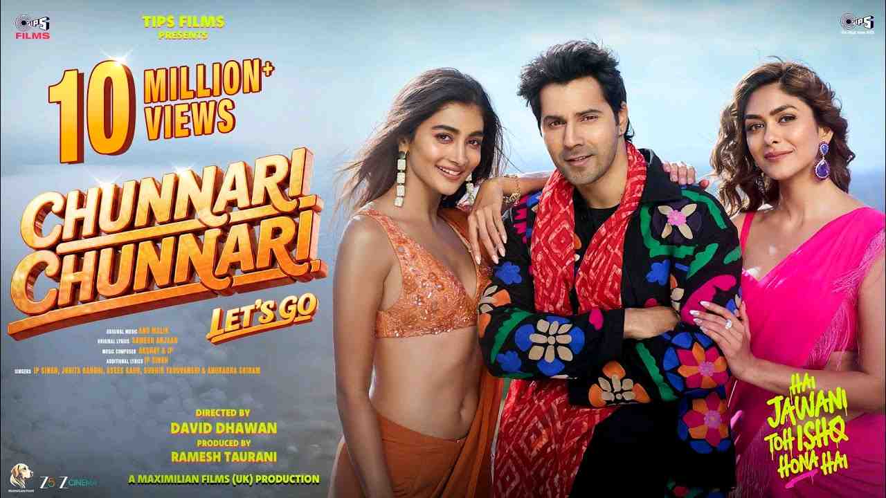 Chunnari Chunnari - Let's Go Lyrics - Varun, Mrunal, Pooja