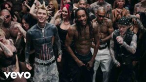 everything tatted Lyrics - mgk & Wiz Khalifa • UnlimitedGeet