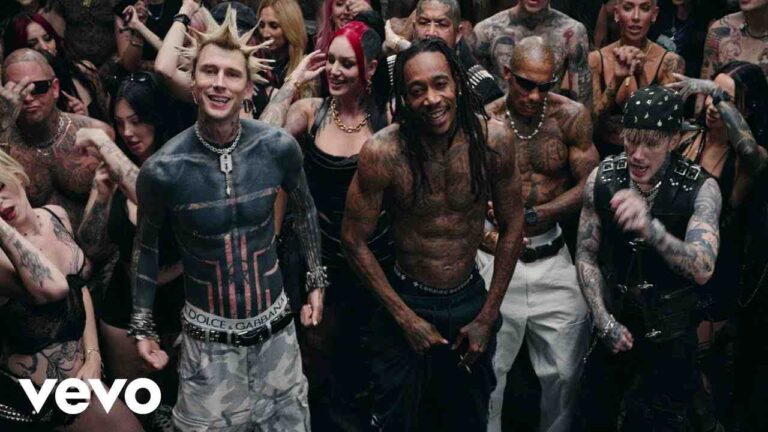 everything tatted Lyrics - mgk & Wiz Khalifa • UnlimitedGeet